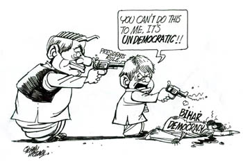 YOU can't do this to me. its UNDEMOCRATIC