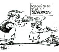 YOU can't do this to me. its UNDEMOCRATIC